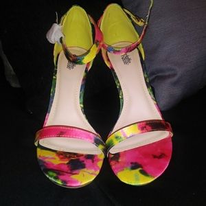 Multi Colored heels